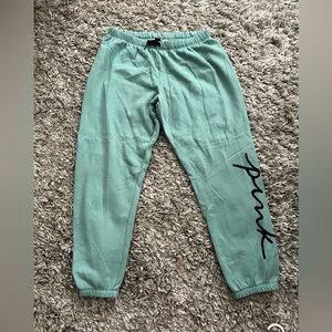 PINK Victoria's Secret Mint Joggers